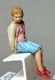 32; ELS, Girl sitting   BUILD AND PAINTED FIGURE