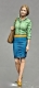 �32; Melanie mit Einkaufstasche    FERTIGFIGUR      (Preis zuz�glich Porto)